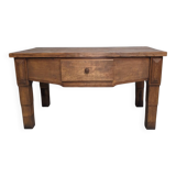 Art Deco Butcher Block Table