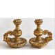 Pair of antique bedroom candle holders – Louis XV style