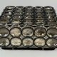 60s 70s Ceiling Lamp Plafoniere Glashütte Limburg Germany Glass & Metal