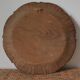Carved wooden platter/plate from the 1950s.