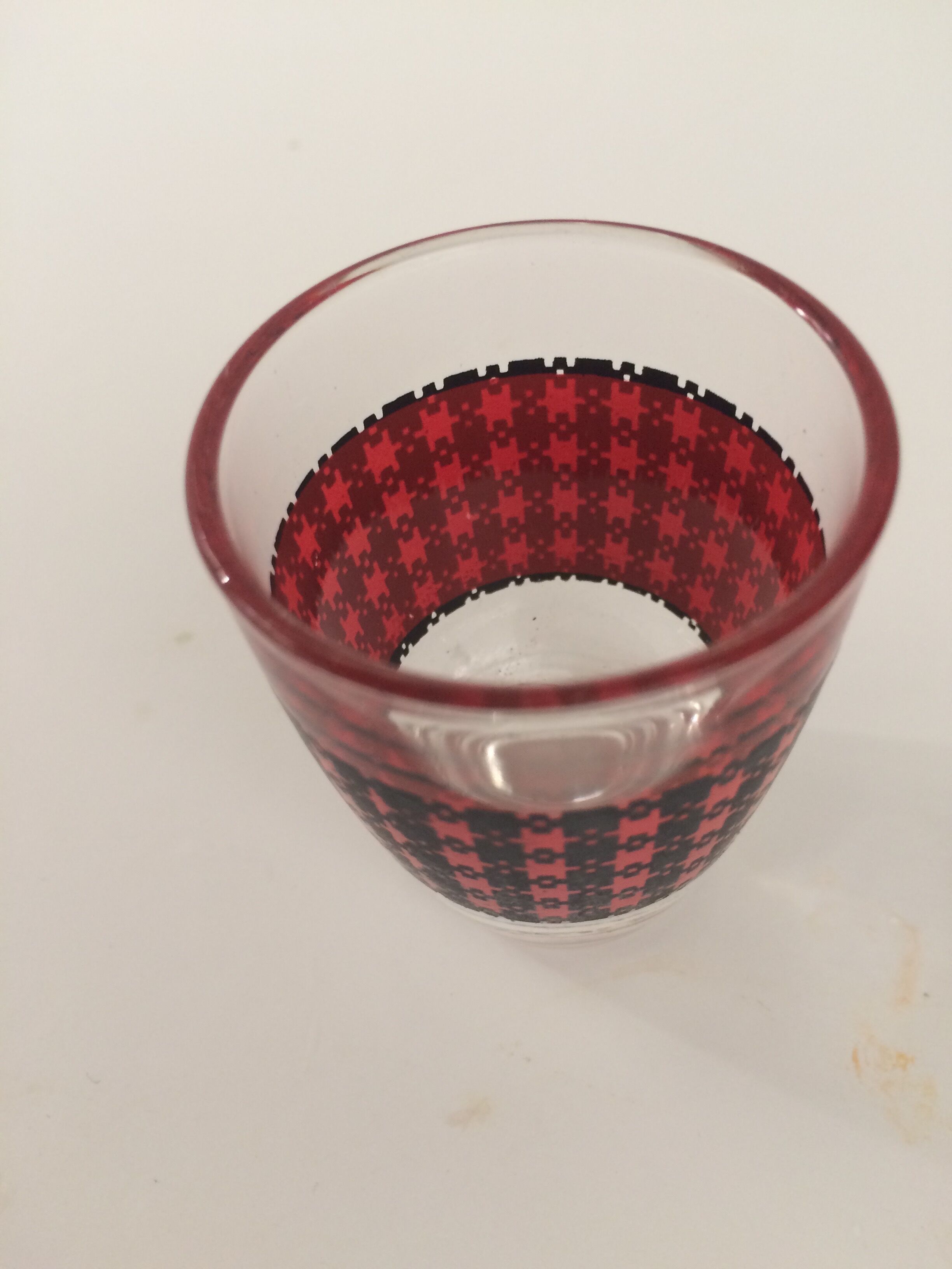 6 digestive glasses from the 50s