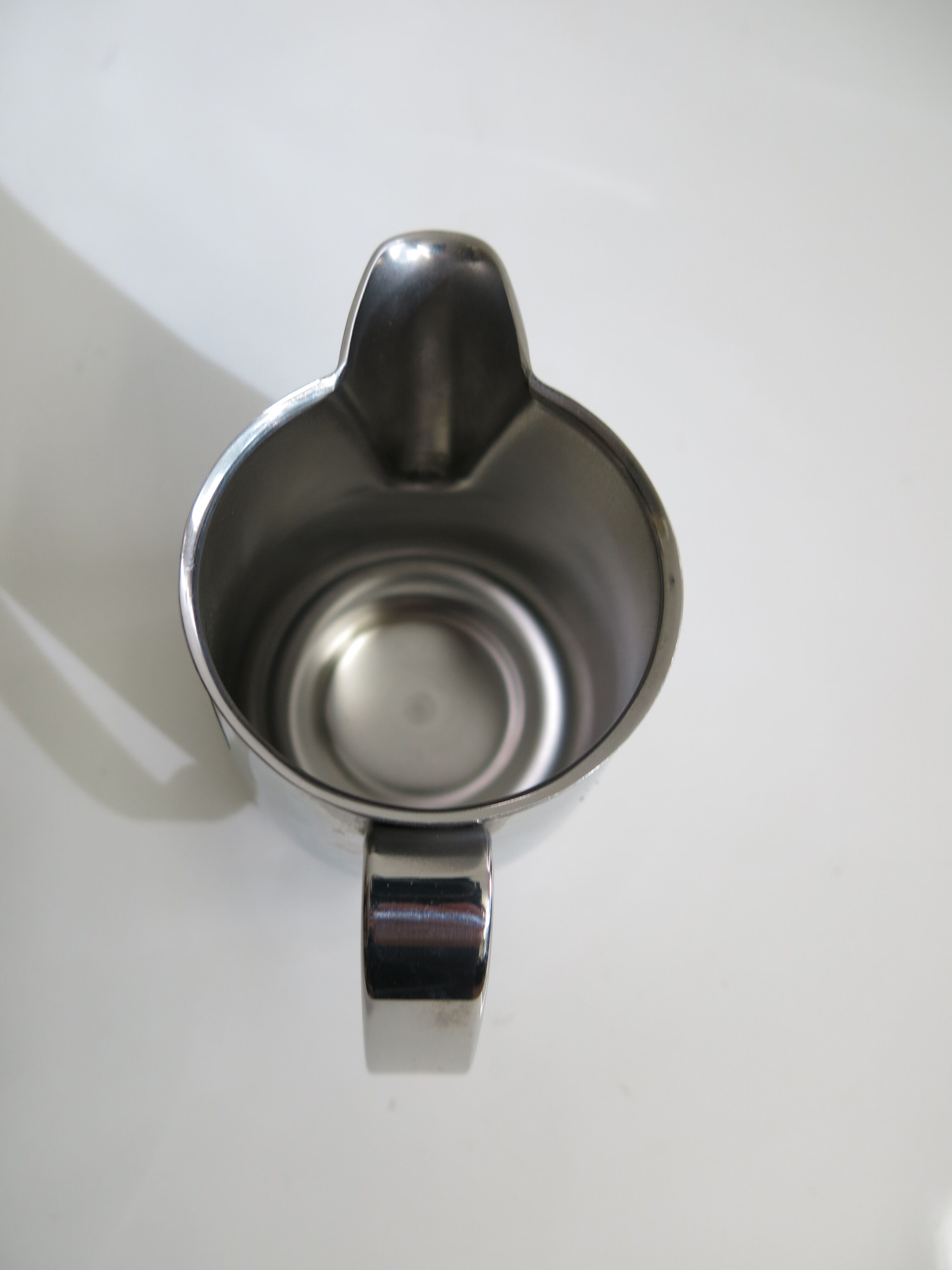 Alessi stainless steel milk pitcher