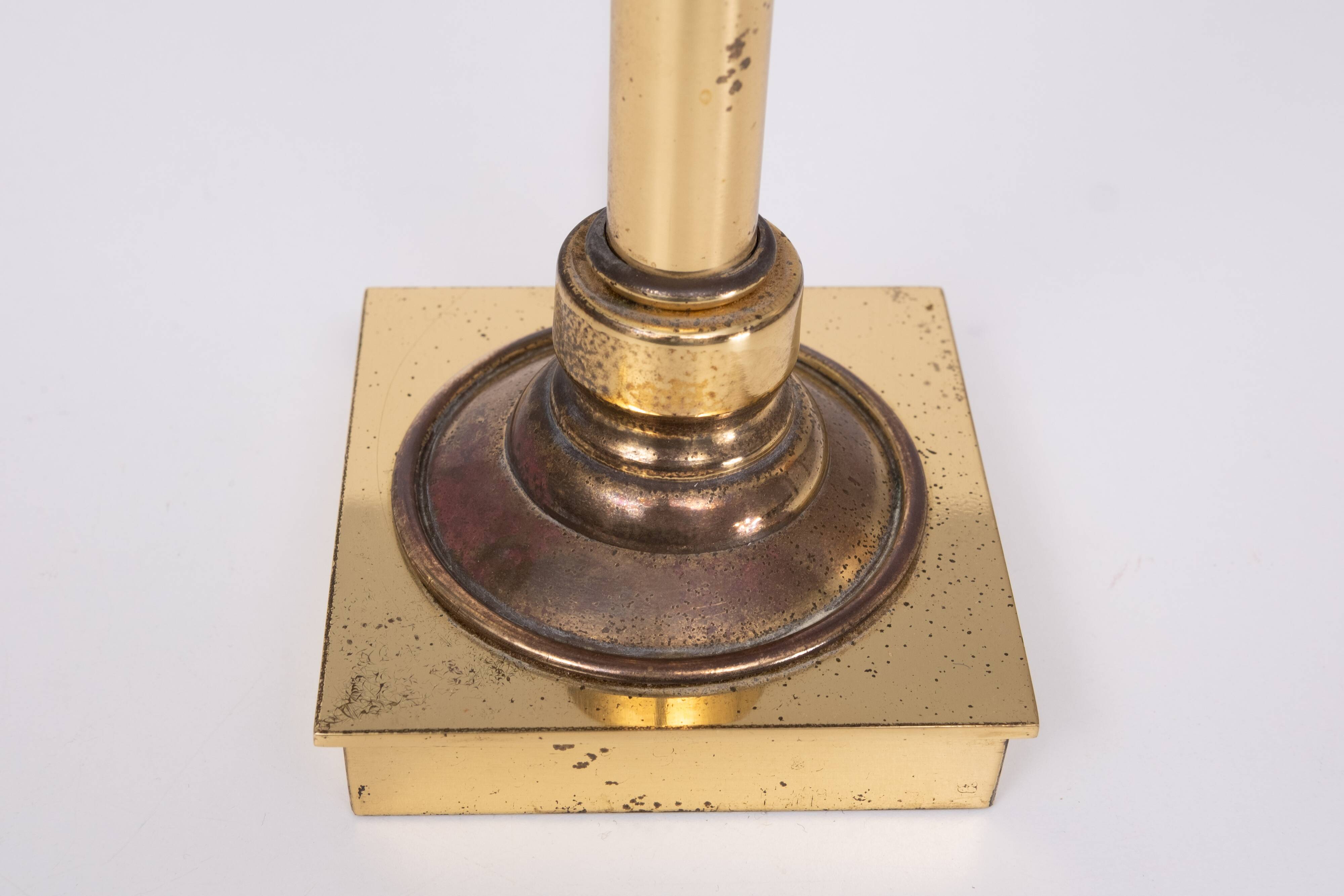 High Classic Brass Table lamps 1970s Germany