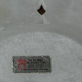 Handmade alabaster bowl