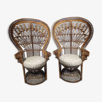 Pair of emmanuelle armchair