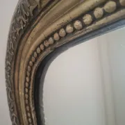 Large Louis-Philippe fireplace mirror, stamp 1899