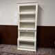 Classic English White Globe Wernicke Bookcase