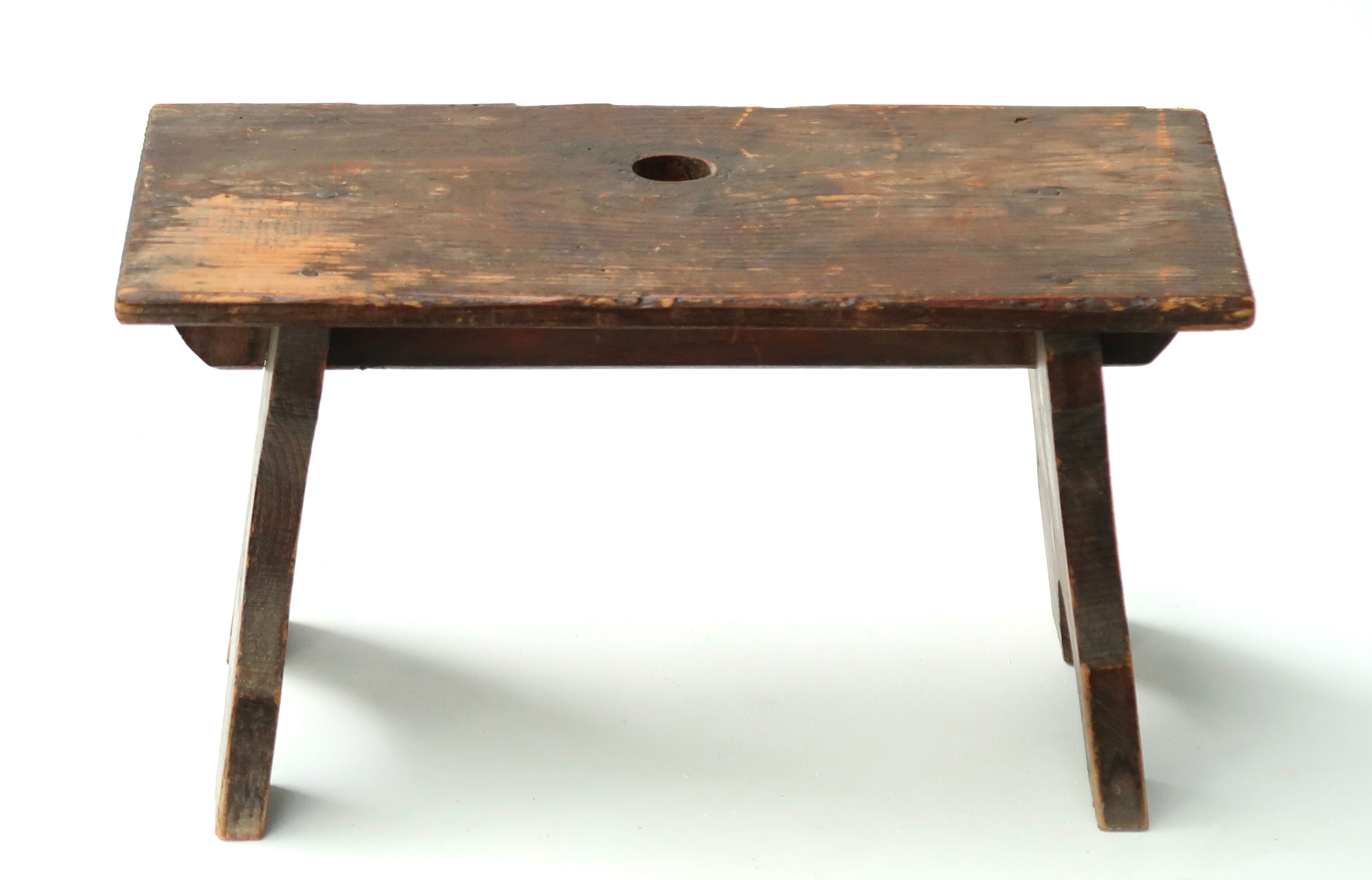Wooden walking bench, 50s