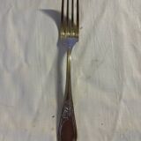 Silver metal cutlery