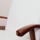 Vintage Lounge Chair Bouclè Pearl Full Refurbished, 1970s.