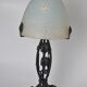 Art Nouveau shell lamp