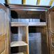 Antique 2-door wardrobe in solid oak