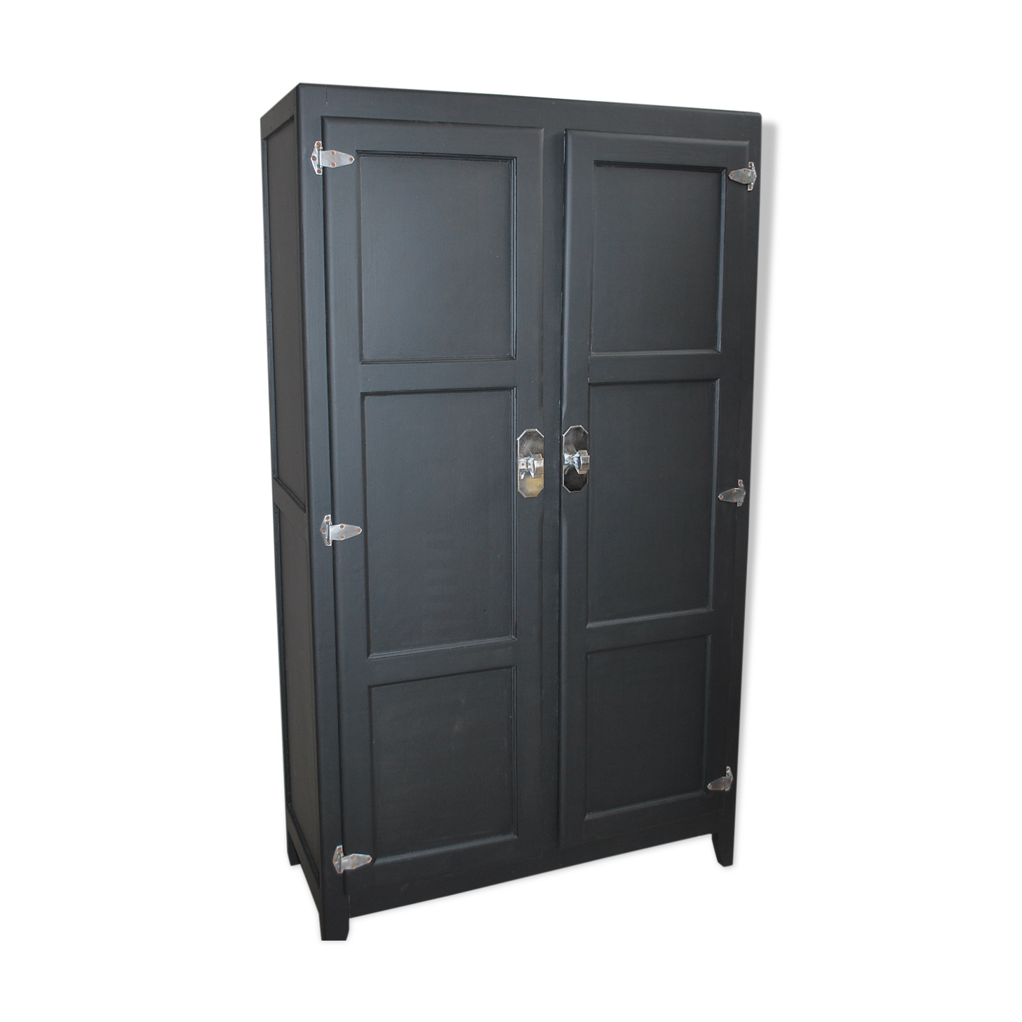 Renovated black parisian wardrobe