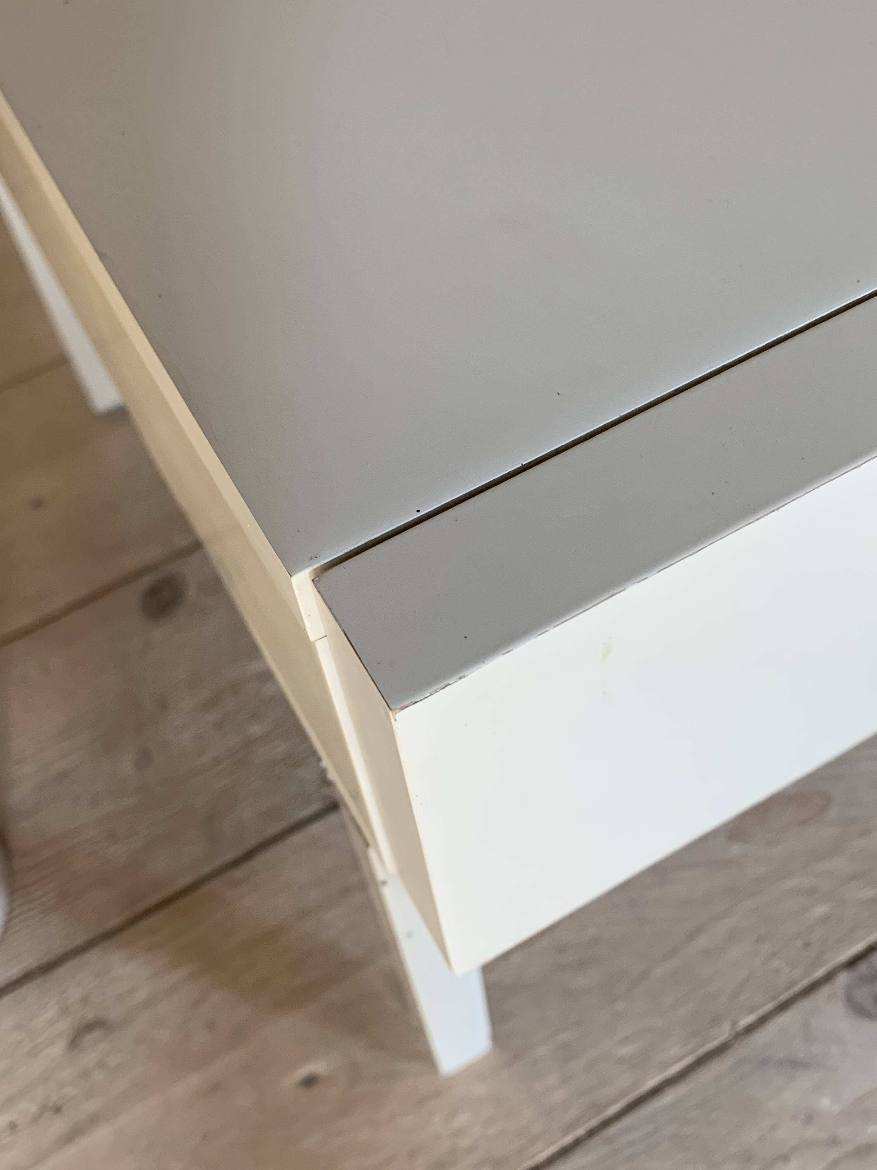 Table chevet bout de canapé vintage Interlubke