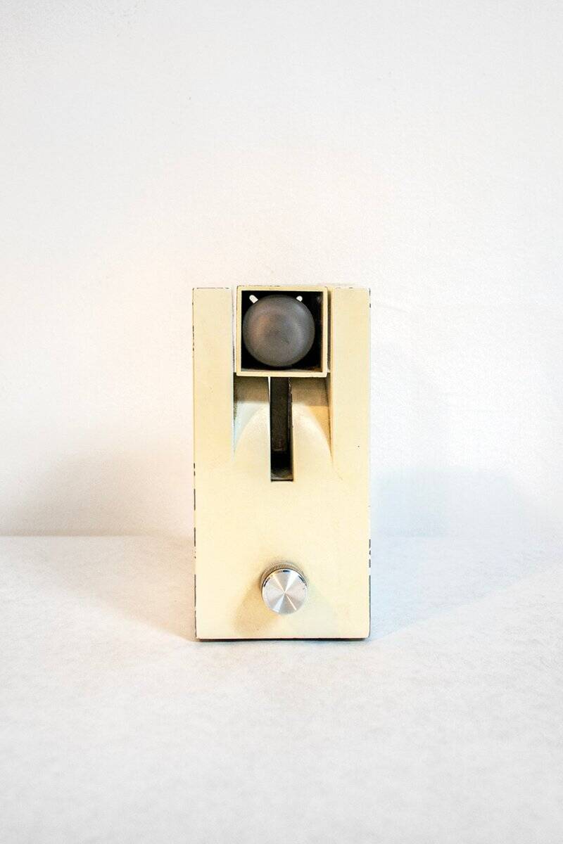 Table lamp Space Age Prisma di Meo Caffi per Faai Arredo Cremona, anni '60