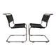Chaises S33 par Mart Stam pour Thonet, années 1980, ensemble de 2