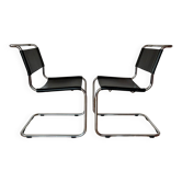 S33 Chairs by Mart Stam for Thonet, 1980s, set of 2