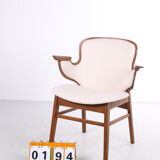 Armchair model 107 by Hans Olsen for Bramin Mobler, Denmark, 1950s