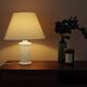 Holmegaard Glass Desk Lamp, Danish Design, 1970s