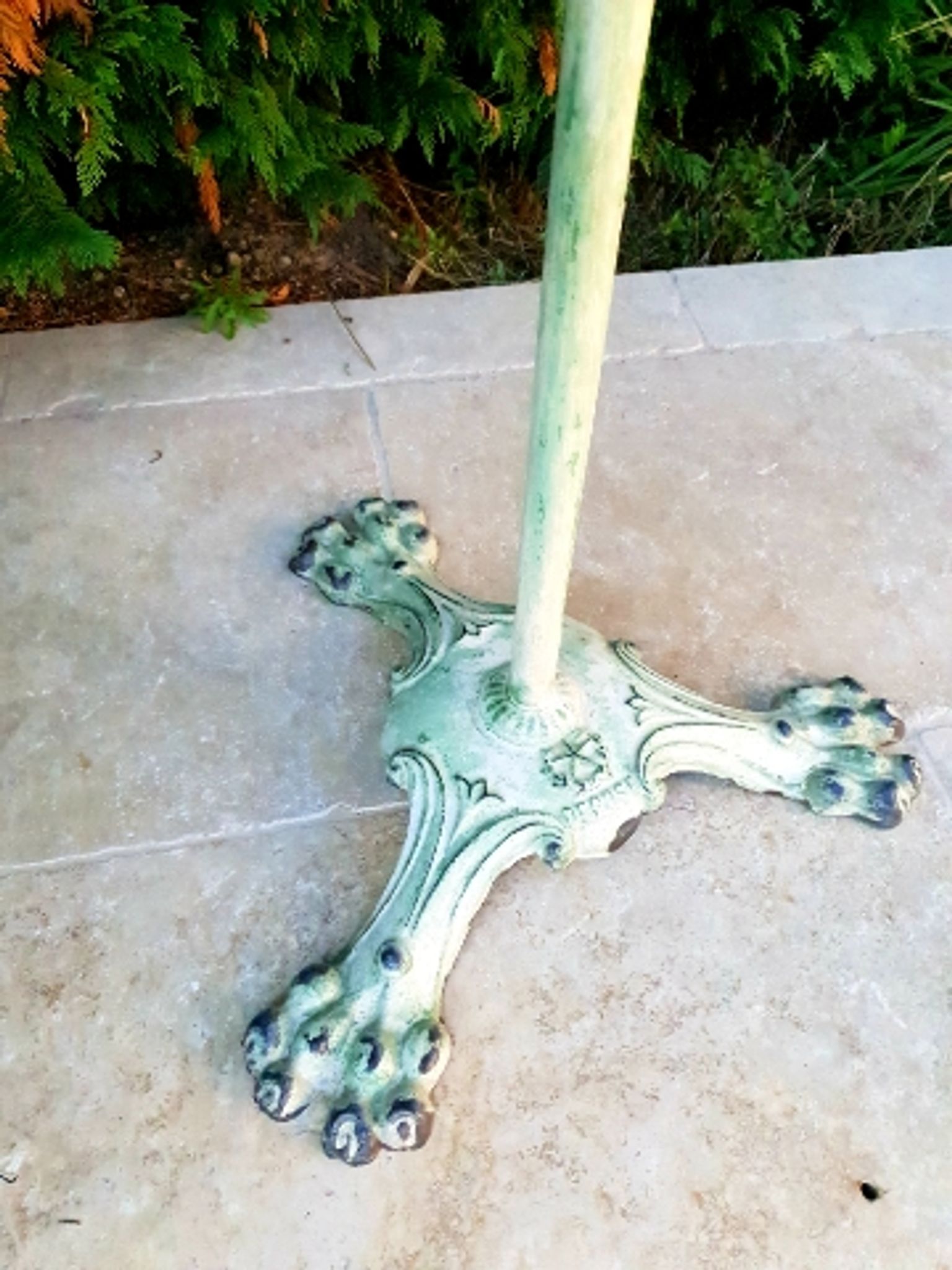 Pair of bistro gueridon late 19th century early 20th