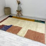 Handmade wool berber rug 250 x 150 cm