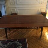 Swedish design metamorphic teak table 1960s