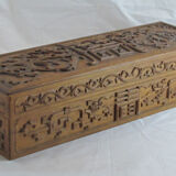 Ancient Asian carved box