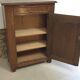 19th century oak jam cupboard