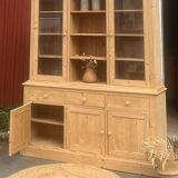 Renovated 2-part sideboard - solid wood dresser