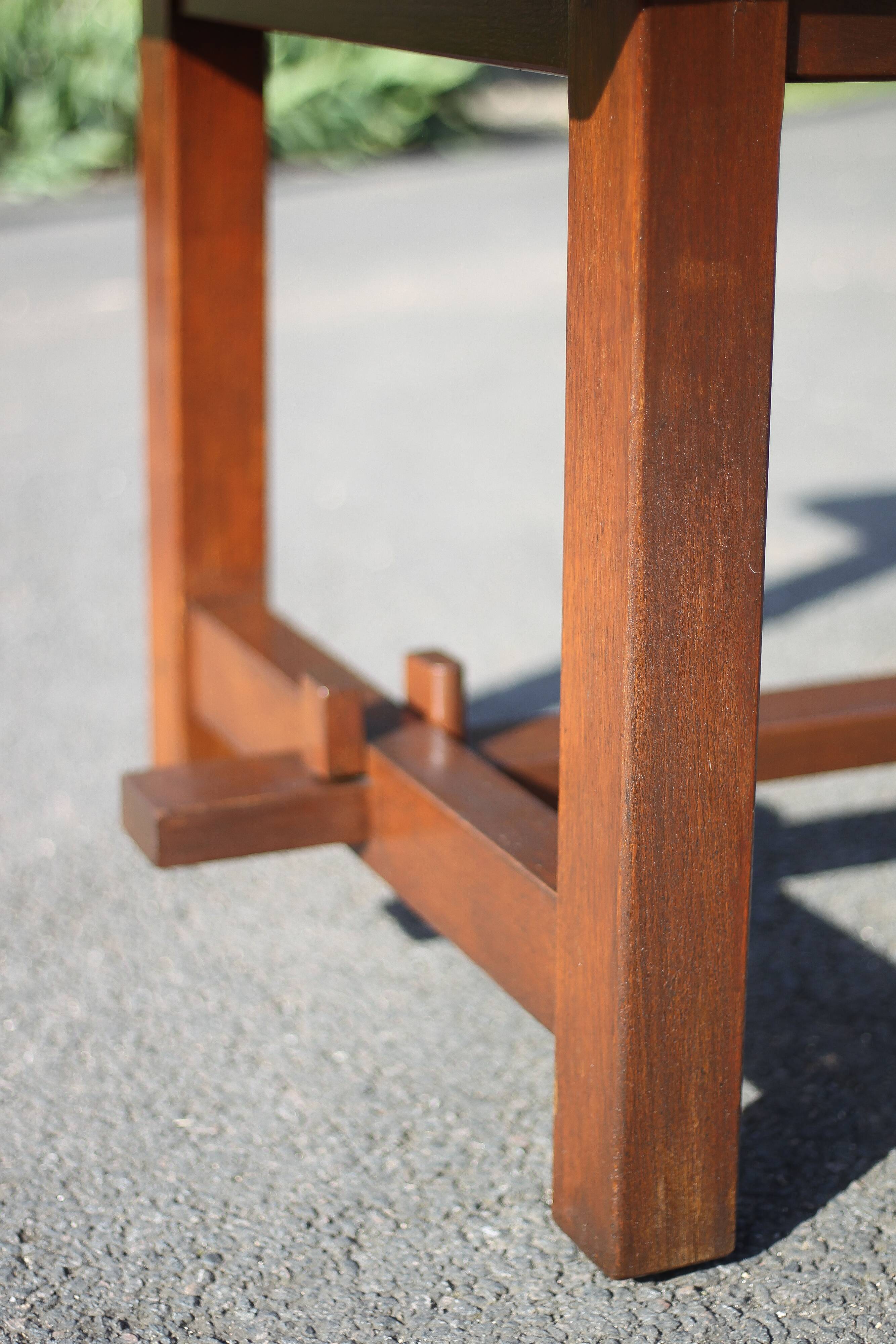 Farmhouse table with extensions and its 2 benches, living room table, solid wood table, kitchen, chalet, ca