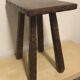 Vintage brutalist tabouret
