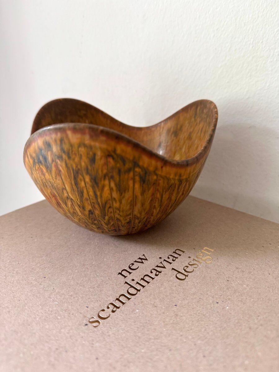 Ceramic ash bowl by Gunnar Nylund for Rörstrand, 1960s