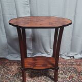 Art Nouveau marquetry pedestal table