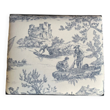 Tabouret Toile de Jouy