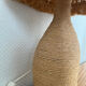 Lampe en corde vintage