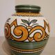 Round vase, signed Henriot Quimper, 1950s