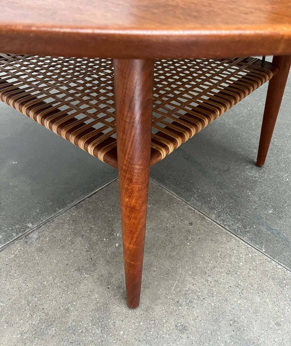 Mid-century modern Danish teak coffee table from the 1960s.
