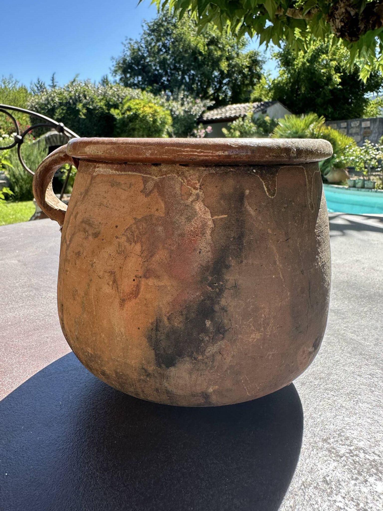Earthenware soup tureen