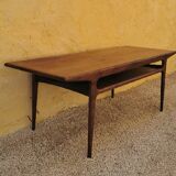 Large Scandinavian coffee table circa 1960
