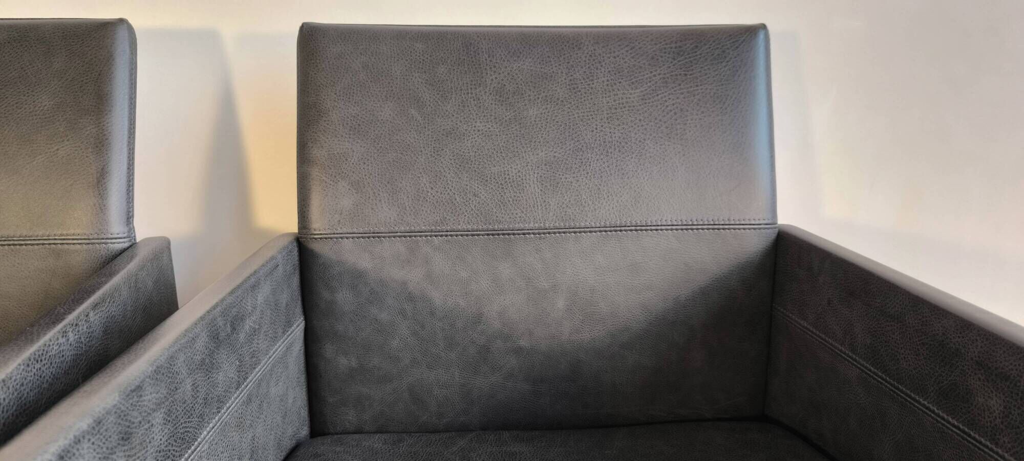 Superb pair of KFF "Texas" armchairs by Karl Friedrich Förster.