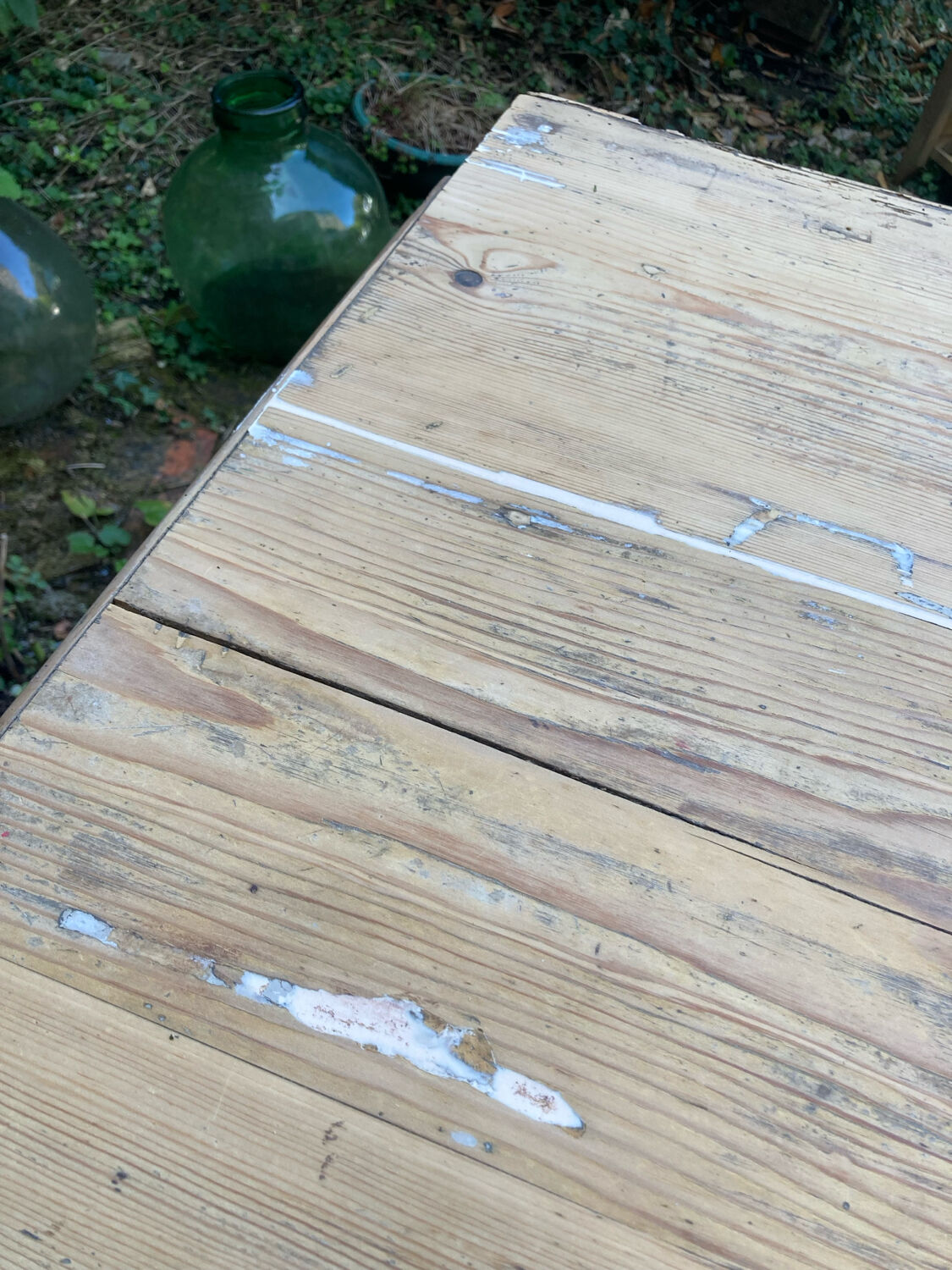 Vintage farmhouse table