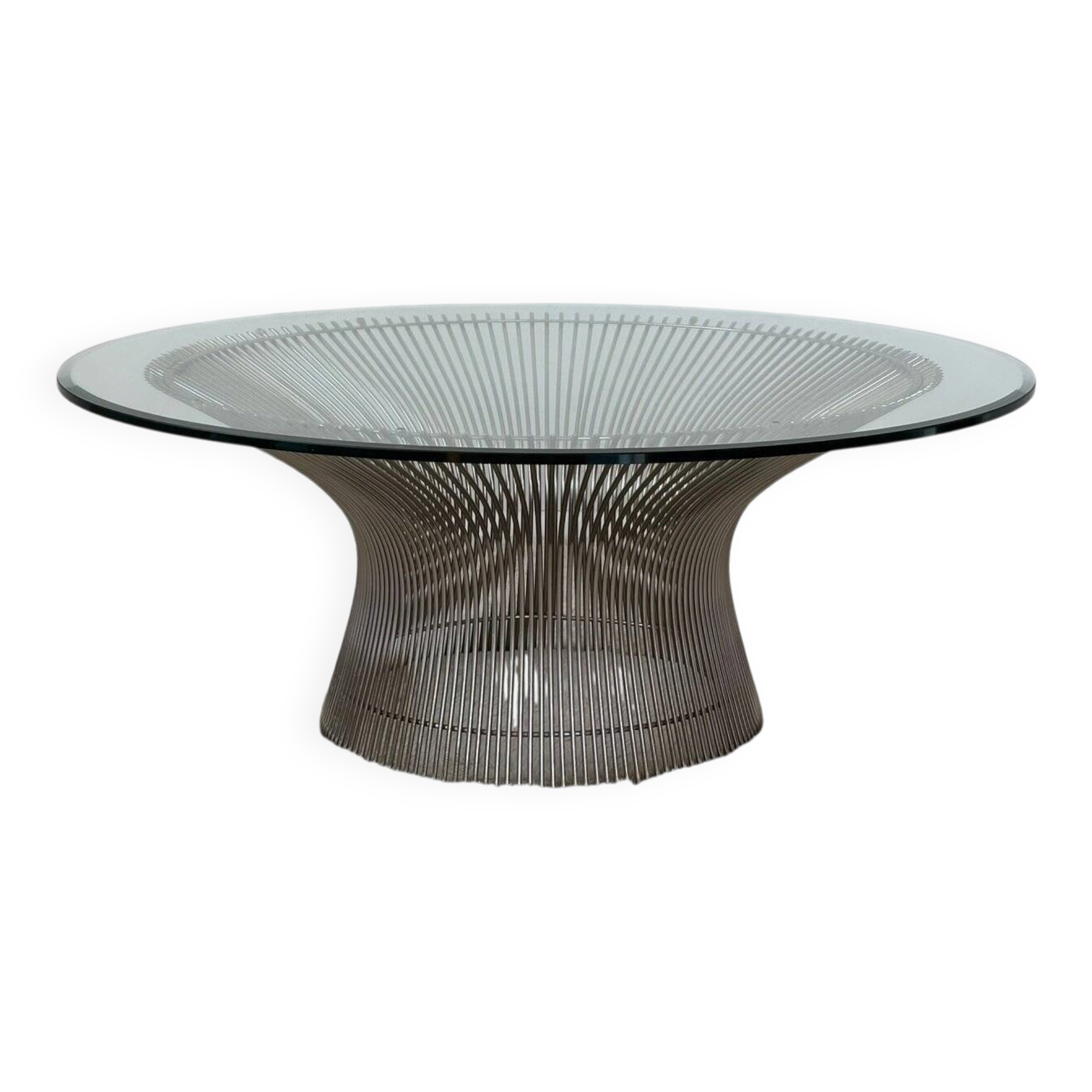 Wire frame coffee table by Warren Platner for Knoll, 1960s