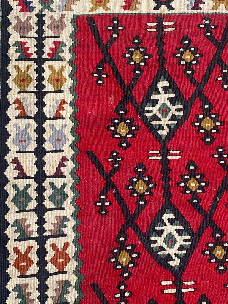 Vintage Turkish Kilim 125x63 cm