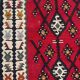 Vintage Turkish Kilim 125x63 cm