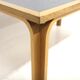 Scandinavian beech dining table, Magnus Olesen, Denmark, 1960.