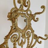 Wonderful antique cast iron coatrack