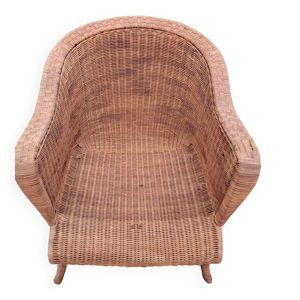 Fauteuil rotin