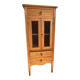 Miniature pyrographed wardrobe from 1912.