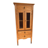 Armoire miniature pyrogravée époque 1912