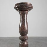 Large Mid-Century Granite Pedestal, Italy 1960s